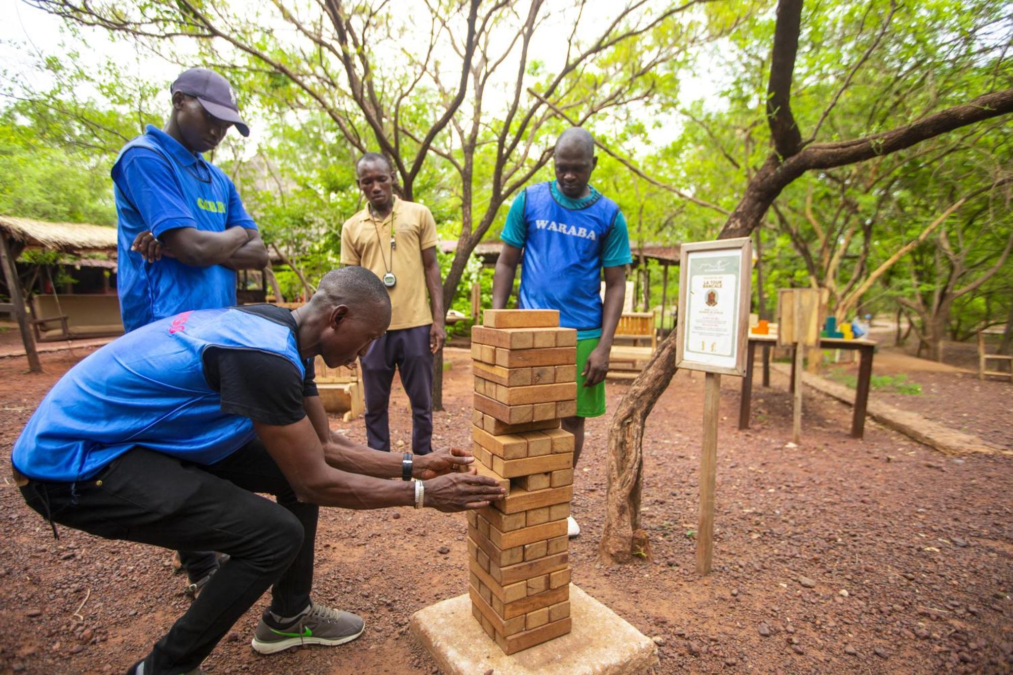 Le Campement Villa Bamako Buitenkant foto